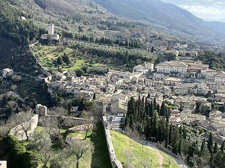 Photo by Rev. Dr. John F. Ross: Assisi, Italy. 